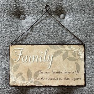Family sign